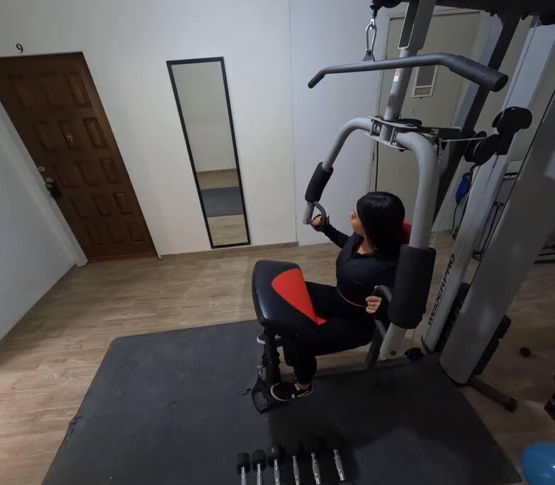 شقة Departamento Privado7, 2 Camas Matri, Parking, Cocina Equipada, Wifi 65 Mb, 2 Climas,Centrico,Tv Smart سيوداد فاليس المظهر الخارجي الصورة